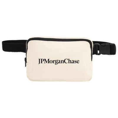 Aware Recycled Cotton Canvas Belt Bag - 10 oz. - JPMC EAW