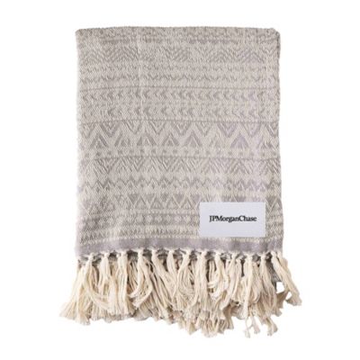 reGen rPET Woven Throw Blanket - JPMC EAW
