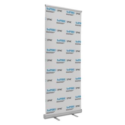 Economy Retractor Banner Display Kit - 31.5 in. - Aspire - JPMC