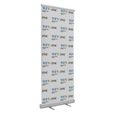Economy Retractor Banner Display Kit - 31.5 in. - WFN - JPMC