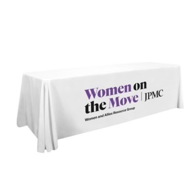 Standard Table Throw - 8 ft. - Women on the Move - JPMC