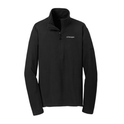 Eddie Bauer Half-Zip Microfleece Jacket - J.P. Morgan