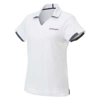 Ladies Cerrado Short Sleeve Polo Shirt - J.P. Morgan