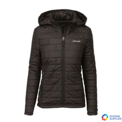 Ladies Microburst Puffer Jacket - J.P. Morgan