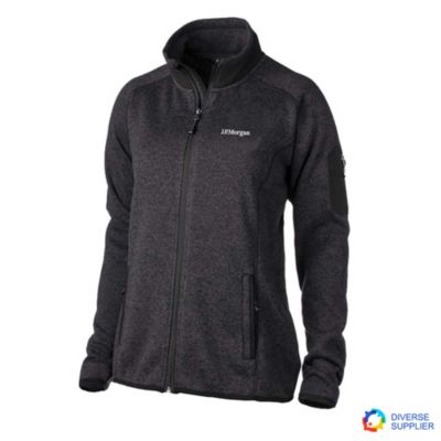 Ladies Villa Sweater Fleece Jacket - J.P. Morgan