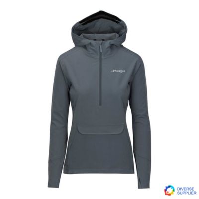 Ladies Skyline Half-Zip Pullover - J.P. Morgan