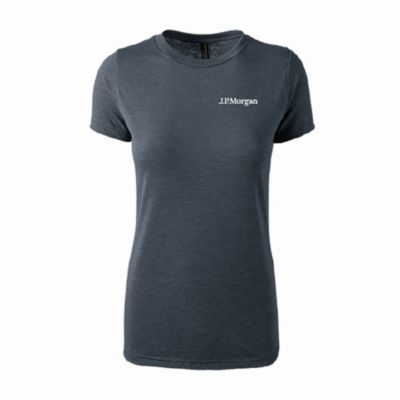 Ladies Fashion Fit Tri-Blend T-Shirt - J.P. Morgan