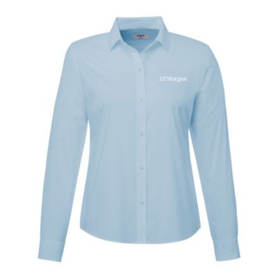 Ladies UNTUCKit Bella Long Sleeve Shirt - J.P. Morgan