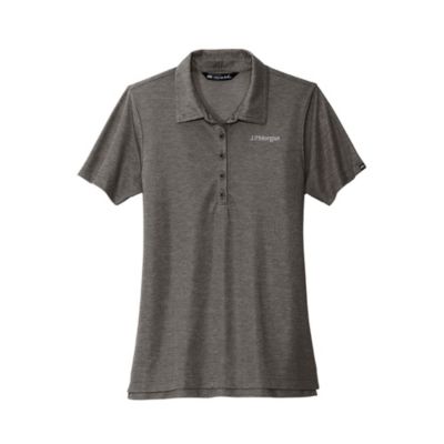 TravisMathew Ladies Oceanside Heather Polo Shirt - J.P. Morgan