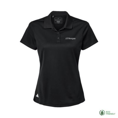 Adidas Basic Ladies Eco Friendly Sport Polo Shirt - J.P. Morgan