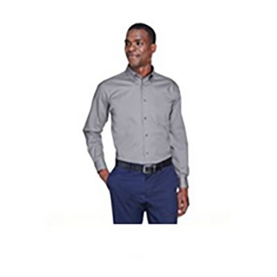 Harrion Easy Blend Long-Sleeve Twill Shirt - Chase