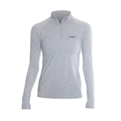 Ladies Flight Tech Quarter-Zip Pullover by ANETIK - Chase