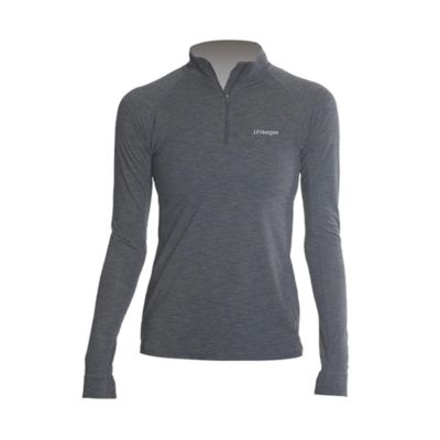 Ladies Flight Tech Quarter-Zip Pullover by ANETIK - J.P. Morgan