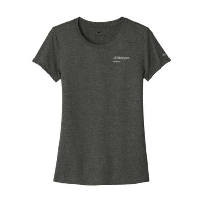 Nike Ladies Swoosh Sleeve rLegend T-Shirt - JPM Payments