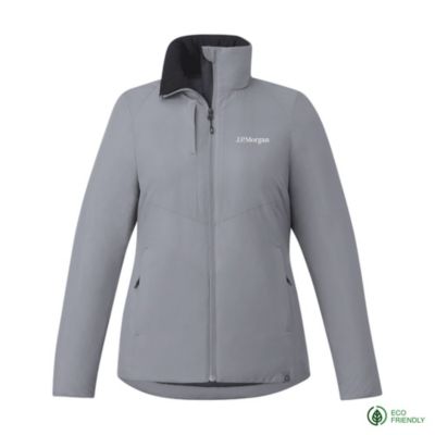Ladies KYES Eco Packable Insulated Jacket - J.P. Morgan