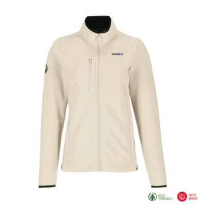 Ladies Roots73 Westville Eco Microfleece Full Zip Jacket - Chase