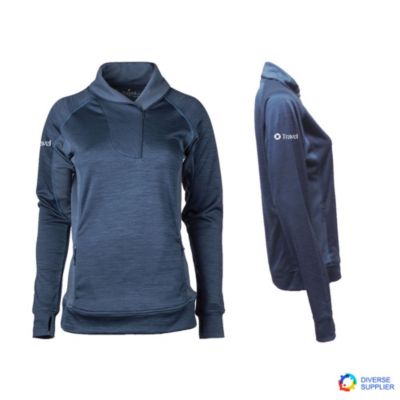 Ladies Orion Polyknit Pullover - Chase Travel