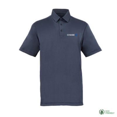 Greatness Wins Eco-Athletic Tech Polo Shirt - Chase