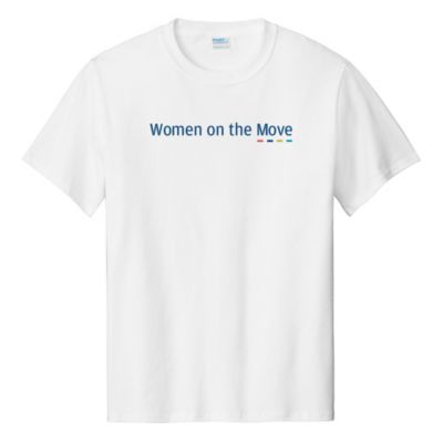 Women on the Move T-Shirt - BRG