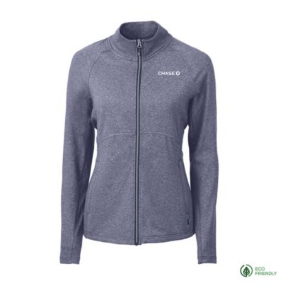 Ladies Cutter & Buck Adapt Eco Full Zip Jacket - Chase