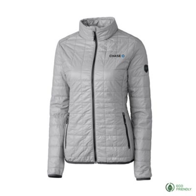 Ladies Cutter & Buck Rainier PrimaLoft Eco Insulated Puffer Jacket - Chase