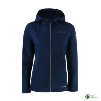 Ladies Cutter & Buck Evoke Eco Softshell Recycled Full Zip Jacket - Chase