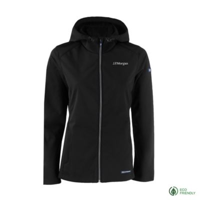 Ladies Cutter & Buck Evoke Eco Softshell Recycled Full Zip Jacket - J.P. Morgan