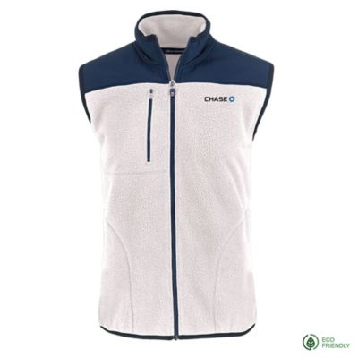 Cutter & Buck Cascade Eco Sherpa Fleece Vest - Chase