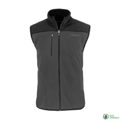 Cutter & Buck Cascade Eco Sherpa Fleece Vest - J.P. Morgan