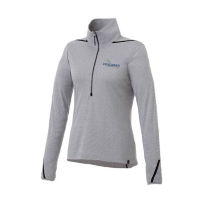 Ladies Dege Eco Knit Half-Zip Pullover - JPMC Excellerate