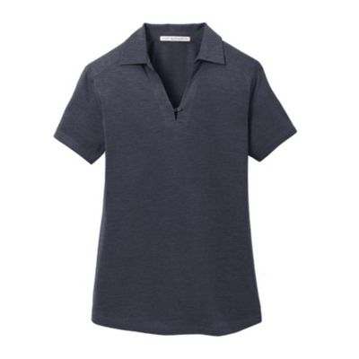 Port Authority Ladies Digi Heather Performance Polo Shirt - MMC