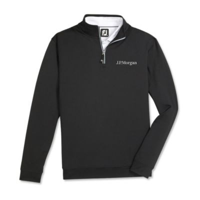FootJoy Approach Quarter-Zip Midlayer Pullover - J.P. Morgan