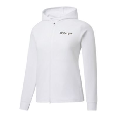 FootJoy Ladies Full-Zip Ottoman Hoodie - J.P. Morgan