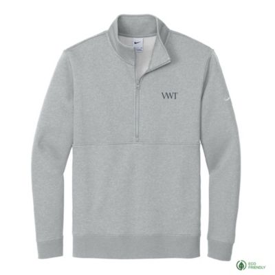 Nike Club Fleece Sleeve Swoosh Half-Zip Pullover - VWT