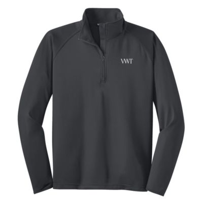 Sport-Tek Sport-Wick Stretch Quarter-Zip Pullover - VWT