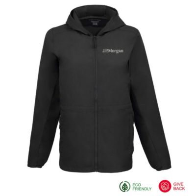 Ladies Aneto Lightweight Recycled Packable Jacket - J.P. Morgan