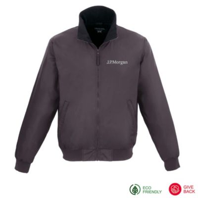 Belford Eco Fleece Lined Full Zip Bomber Jacket - J.P. Morgan