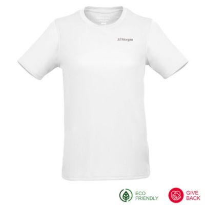 Ladies Dara Recycled Short Sleeve Tech T-Shirt - J.P. Morgan