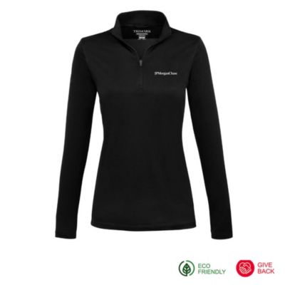 Ladies Dara Recycled Tech Quarter Zip - JPMC