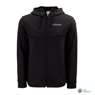 Clique Haven Recycled Full Zip Hooded Sweatshirt - J.P. Morgan