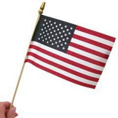American Flag 12 Pack - 4 in. x 6 in. (1PK)