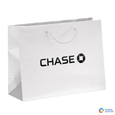 London Matte Eurotote Bag with Tissue Paper - (LowMin) - Chase