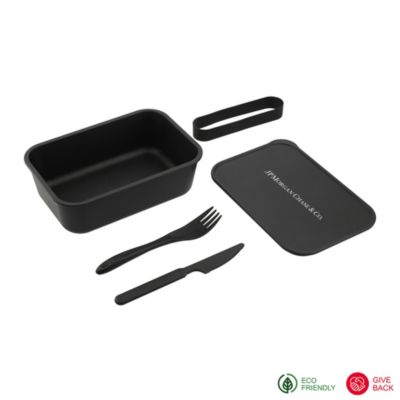 PLA Bento Box with Band and Utensils (1PC) - JPMC EAW - Sale Price