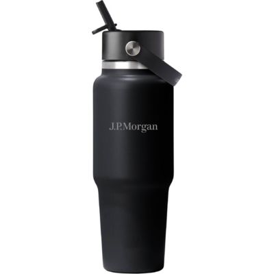 Hydro Flask Travel Bottle Flex Straw Cap - 32 oz. - J.P.  Morgan (1PC)