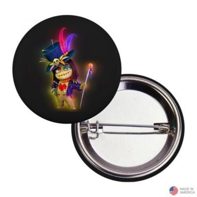 Inch Round Safety Pin Button - 2.25 in. - VooDude