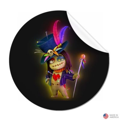 Round Paper Sticker - 2.5 in. - VooDude