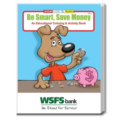 Be Smart Save Money Coloring and Activity Book - WSFS