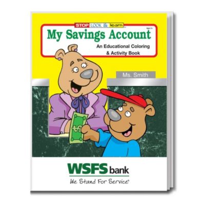 My Savings Account Coloring and Activity Book - WSFS
