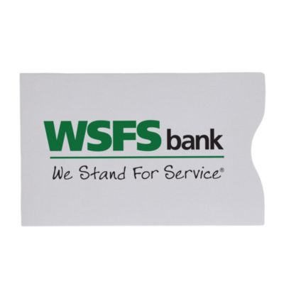 RFID Blocker Credit Card Sleeve - WSFS