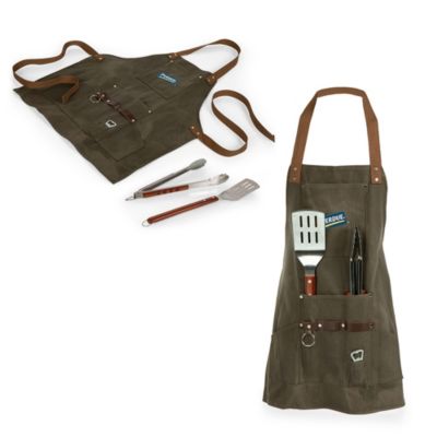 BBQ Apron with Tools and Bottle Opener